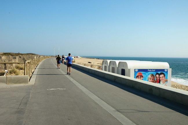 Em frente à Praia e Marina Apartamento Vila do Conde Exterior foto